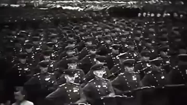 Парад Победы 24 июня 1945 г