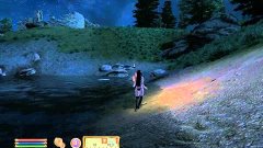 TES IV Oblivion - ночные прогулки по воде