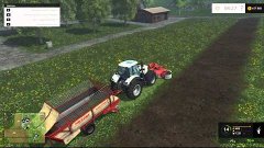 Мод прицепа Krone Turbo 2500 v 1.1 Farming Simulator 2015