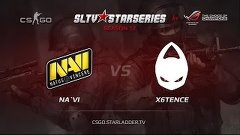 NaVi vs  x6tence, SLTV StarSeries S12 map 1 mirage