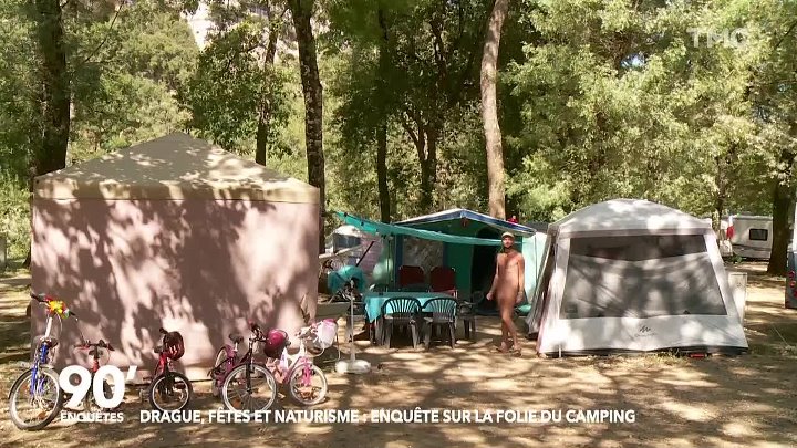 90′ Enquêtes – Drague, fête et naturisme : enquête sur la folie du camping - 2019