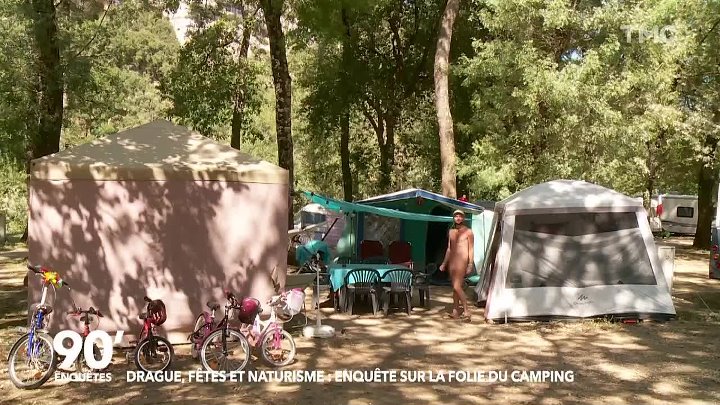 90′ Enquêtes – Drague, fête et naturisme : enquête sur la folie du camping - 2019 (1:16:00) 90′ Enquêtes – Drague, fête et naturisme : enquête sur la folie du camping - 2019 (1:16:00)