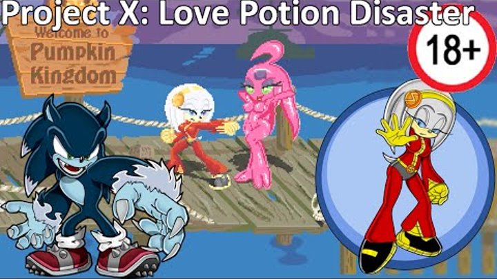 18+ Прохождение Project X: Love Potion Disaster 5.5 Угарное прохождение хен...