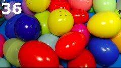36 Surprise Eggs! ANGRY BIRDS Disney Cars SONIC Kinder Surpr...
