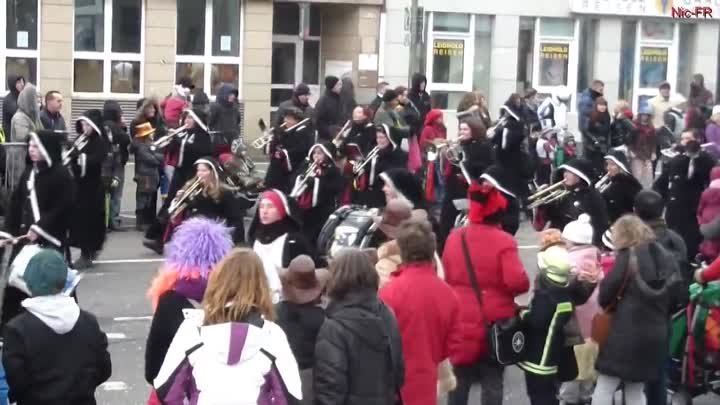 Карнавал в городе Фрайбург 11.02.2013