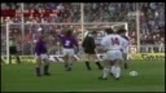 1989-90意甲第二十三轮佛罗伦萨主场对AC米兰