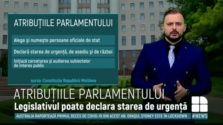 atributiile parlamentului