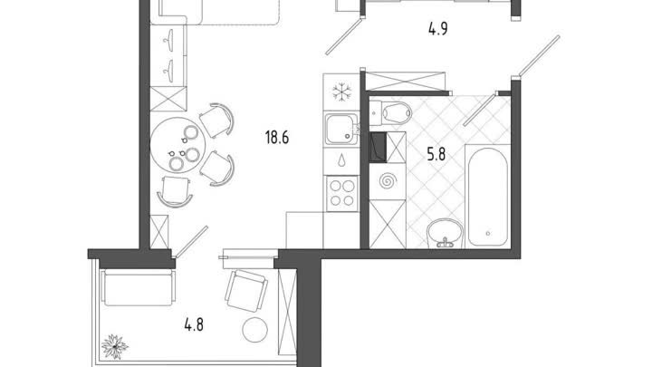 Квартал Che: планировки квартир