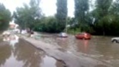 жесть потоп Саратов 8.06.2021 Новоастраханское шоссе 67