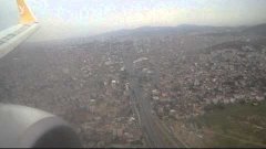 Boeing 737-800 Pegasus airlines landing at Istanbul