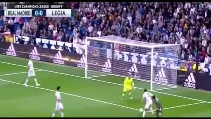 Лига Чемпионов.3-й тур «Реал Мадрид» – «Легия» 5-1(18.10.2016)