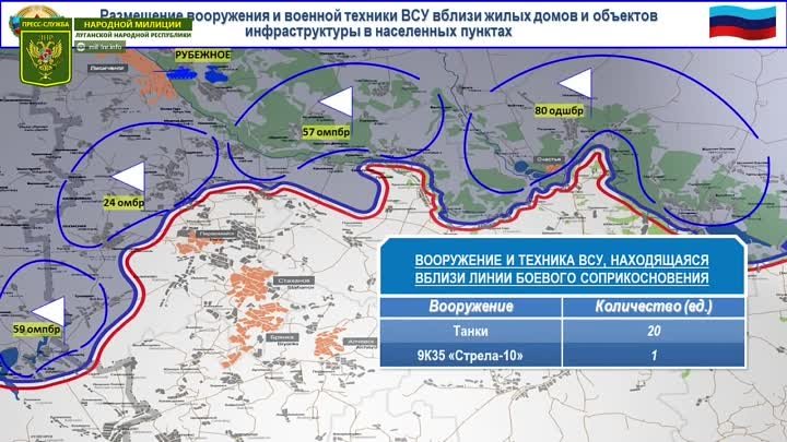 1 июля 2021 г. Брифинг официального представителя НМ ЛНР старшего ле ...