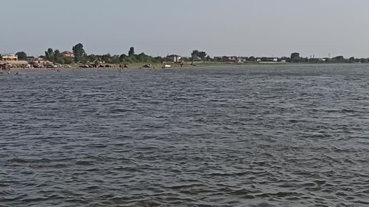 Волга, аномальная жара в Астрахани. 