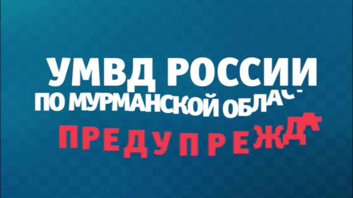 УМВД по Мурманской области предупреждает о мошенниках в сети интернет!