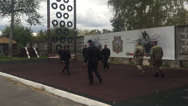 Тренировка сотрудников группы компаний безопасности "Витязь"