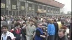 СССР, Москва, барахолка, 1990 г.