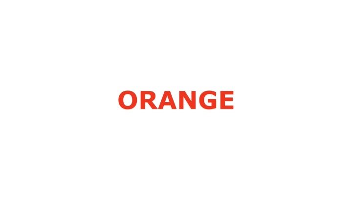 Orange от FRYBEST