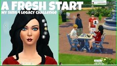A Fresh Start | My Sims 4 Legacy Challenge Ep 1