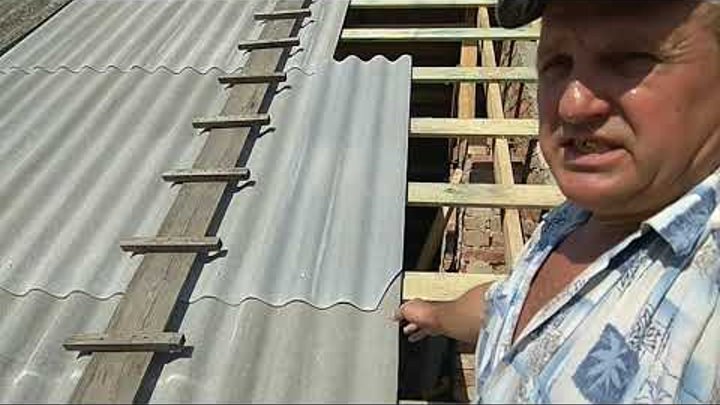 Как правильно класть шифер фото Как правильно класть шифер фото