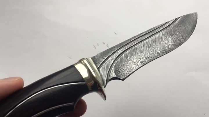 Авторский нож Сталин - серебро