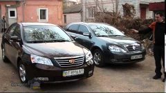 Китайские седаны Geely Emgrand EC7  новые автомобили Китая 2...