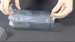 Кружка из пластиковой бутылки по методу скаутов