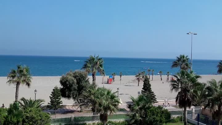 Пляж в Ракетас дэ Мар, Альмерия  (Испания) замечательное место для о ...
