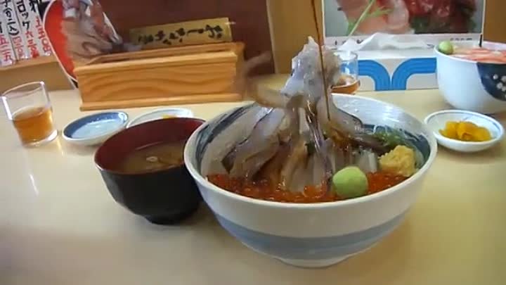 Японская еда - треш в чистом виде!