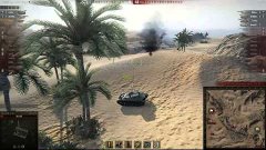 AMX 13 90, Песчаная река, Стандартный бой