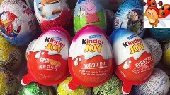 Kinder Joy  Киндер сюрприз яйца распаковываем