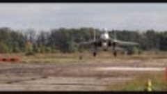 Перебазирование истребителей Су-35С на оперативные аэродромы...