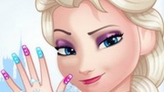 Elsa Great Manicure: Disney princess Frozen - Game for Littl...