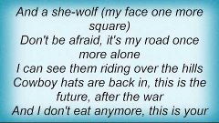 Throwing Muses - And A She-Wolf After The War Lyrics