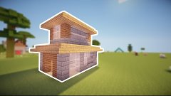 Как построить красивый дом в minecraft - Дом для выживания -...
