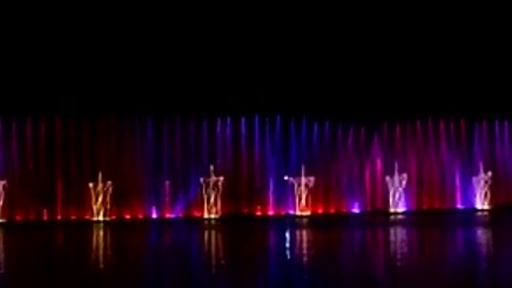 Музыкальный фонтан в Виннице. Dancing Fountain