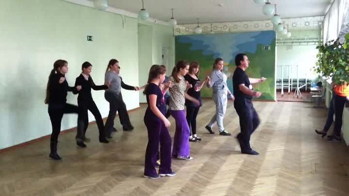 На репетиции - Греция Академия танца