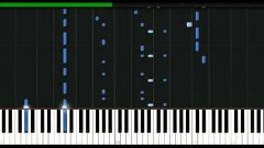 La Roux - In for the kill [Piano Tutorial] Synthesia | passk...