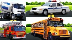 Learning Videos - Cars for Kids : Transportation sounds - Na...