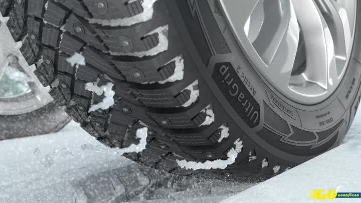 Goodyear UltraGrip Arctic 2 с технологией Snow Grip