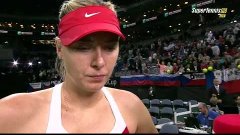 Maria Sharapova interview RUS Fed Cup 2015