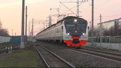 Электропоезд ЭД4М-0460 ЦППК станция Кунцево-2