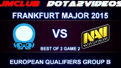 DOTA 2 NLG vs NaVi Game 2 VOD - Frankfurt Major 2015, Europe...