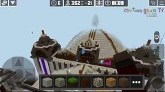 World of cubes Minecraft: First time online!