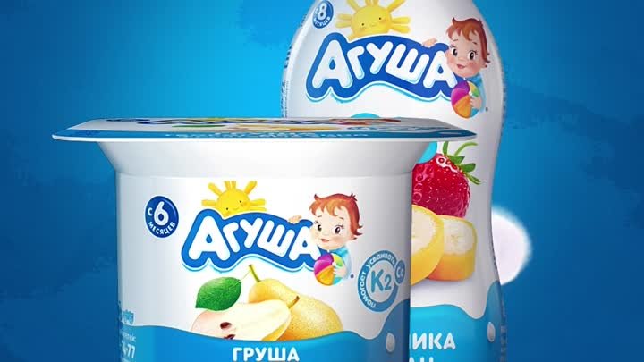 Молочные продукты Агуша
