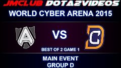 DOTA 2 Alliance vs DC Game 1 VOD - WCA 2015, Main event, Gro...