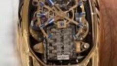 Эти часы сделаны под двигатель машины ( Bugatti.) 16 целиндр...