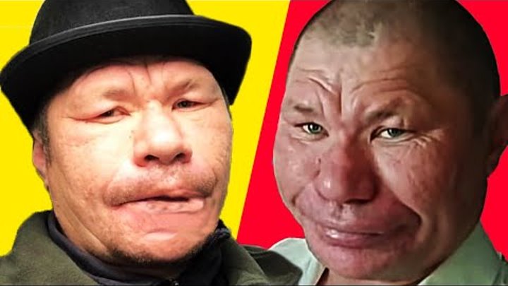 Монгол фото до и после Монгол фото до и после