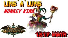 HoN Pro Monkey King /  Like`A`Luke Gameplay - 1819 MMR - Her...