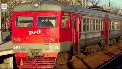 Электропоезд ЭР2-1338 платформа Дмитровская