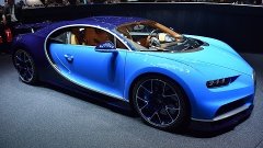 2017 Bugatti Chiron at the Geneva Motor Show 2016